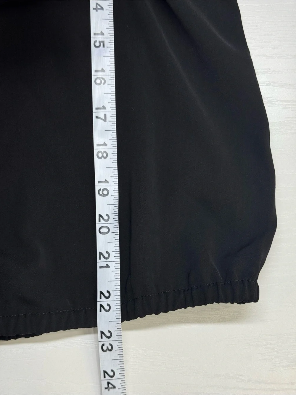 Michael Kors Black Off Shoulder Ruffle Blouse Long Sleeve Elastic Top Size L